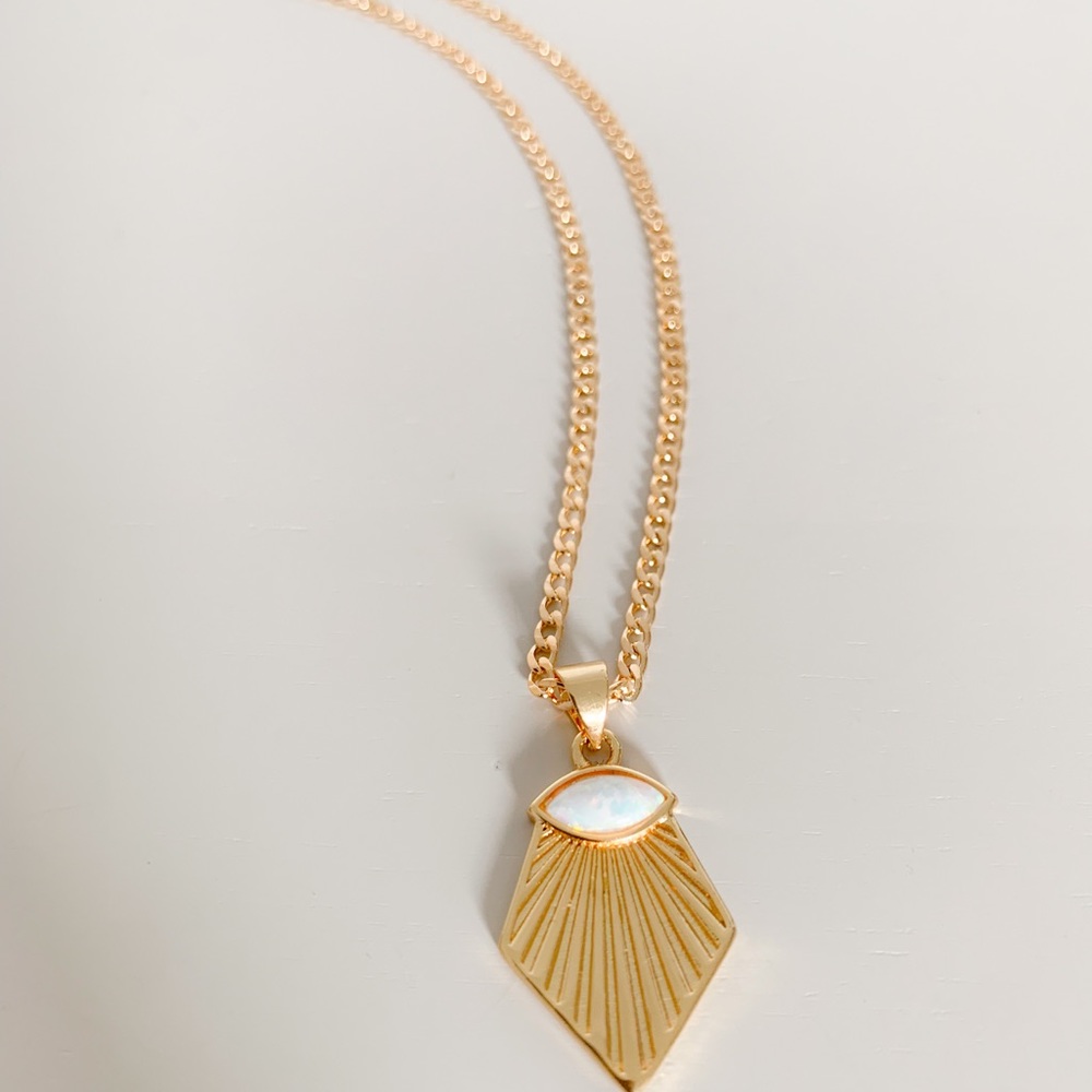 Eye of Ra Necklace | 18k Gold Filled - Picture 6 of 6